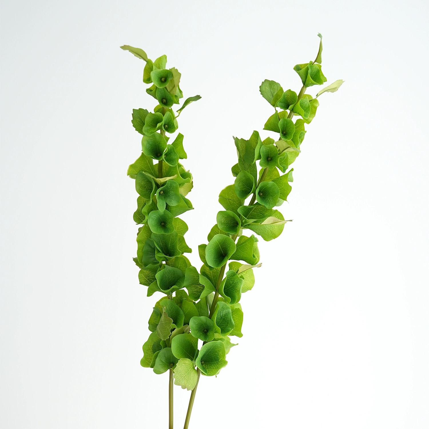 Florist Supply Bulk - 2 adet Yeşil Yapay Kabuk Çiçekler
