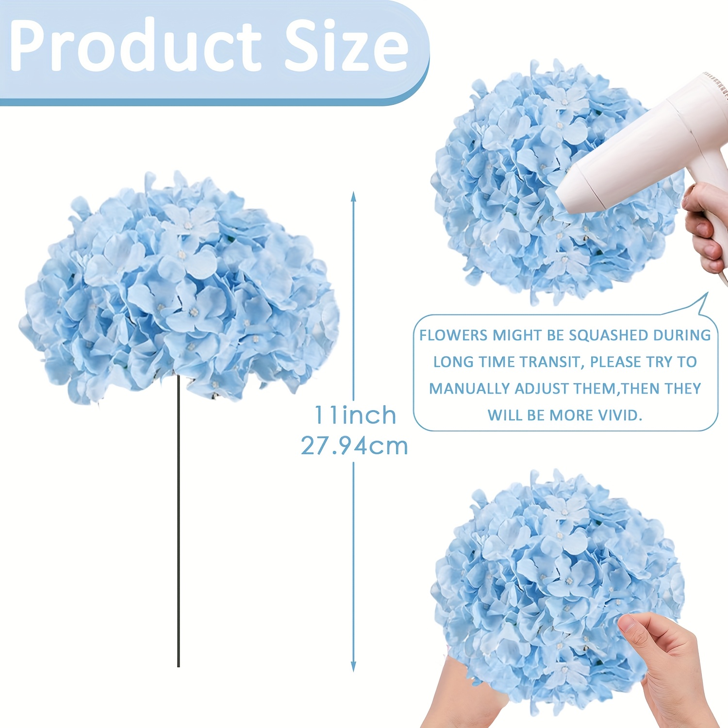 63 adet Yapay Ortanca Çiçeği,  - Florist Supply Bulk incelemesi ve fiyatı