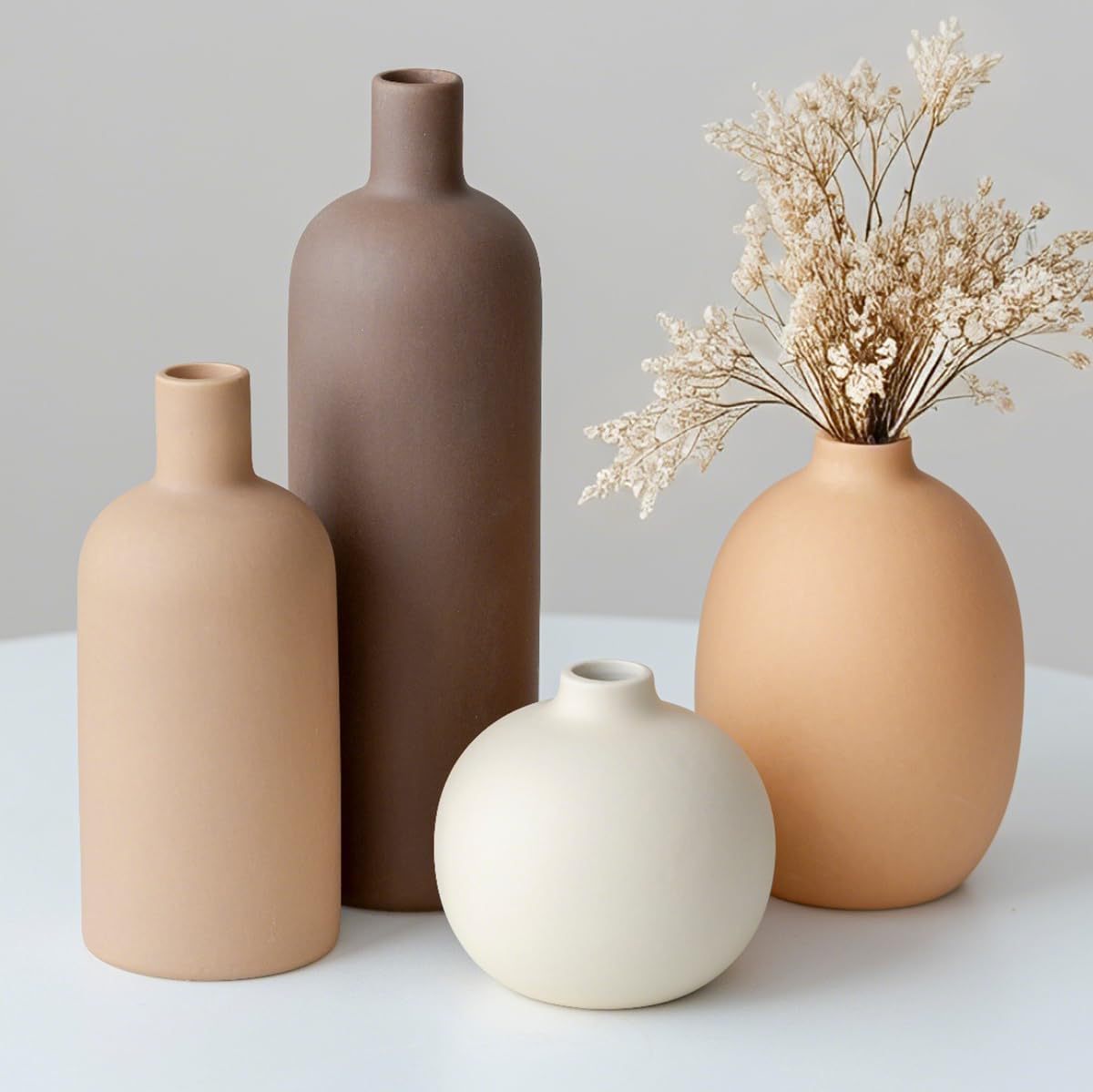 İskandinav Morandi Mat Seramik - Eucalyptus Preserved incelemesi ve fiyatı